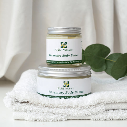 Natural skin care product the rosemary body butter