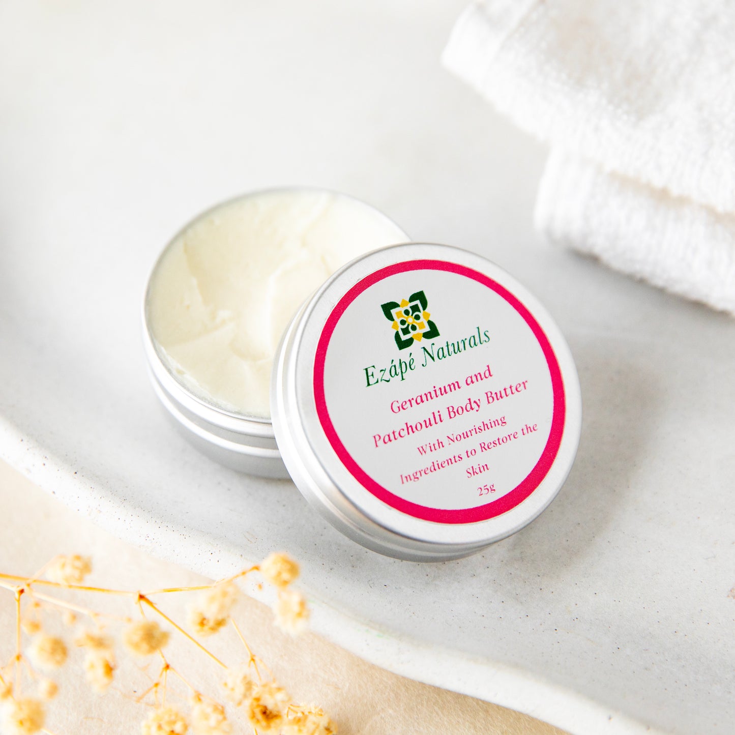 Geranium and Patchouli Body Butter